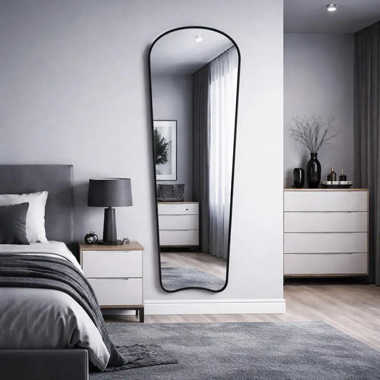 Miroir Mural Rectangulaire Pleine Longueur - Plaque 55x160 cm